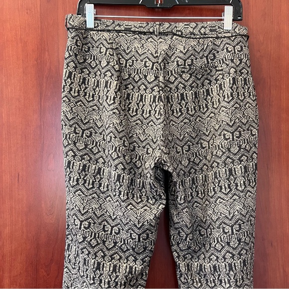 Scotch & Soda Maison Scotch Reveur de Jour Printed Pants in Black/Tan 1 S AC - Picture 6 of 12
